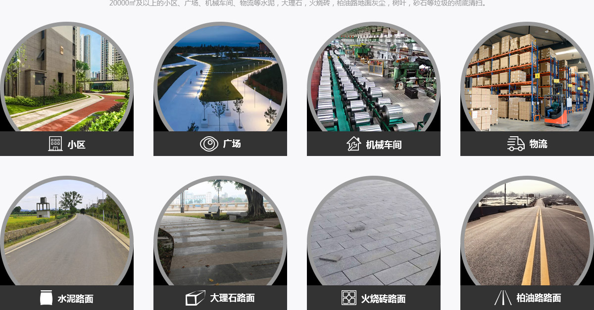 電動(dòng)掃地車適用場(chǎng)合