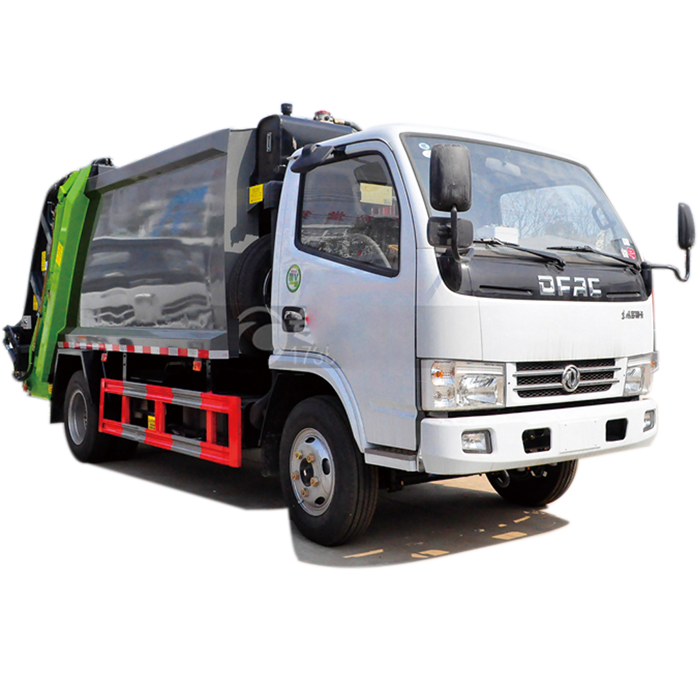 燃油垃圾車東風(fēng)多利卡5方壓縮垃圾車