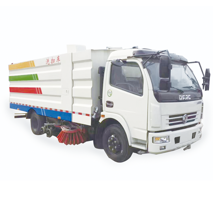 燃油洗掃車東風(fēng)多利卡5方洗掃車
