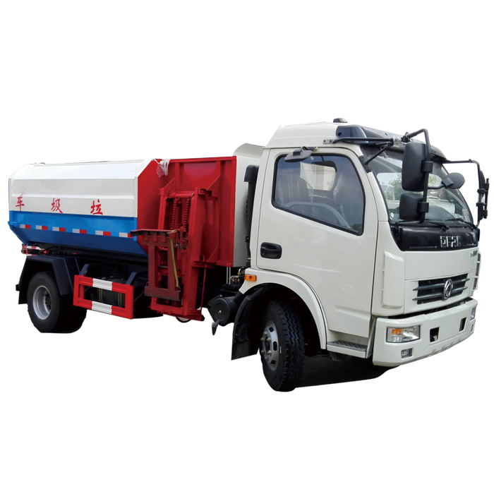 燃油垃圾車東風(fēng)多利卡5方掛桶式