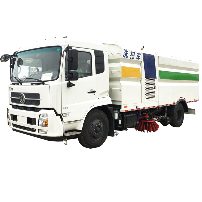 燃油掃路車東風(fēng)天錦掃路車